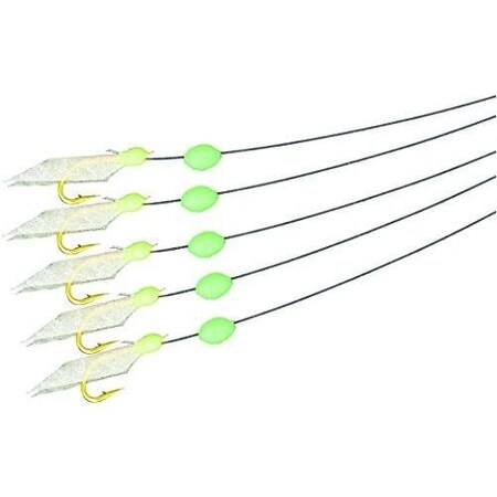 Mustad Piscator Rig Rainbow Poly, Size 6 CSR01-RPR-6-1